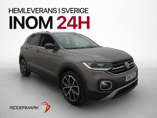 Volkswagen T-Cross 1.0 TSI 116hk GT Värmare Adaptiv CarPlay - 2019