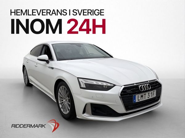 Audi A5 45 TFSI 245hk Quattro Kamera Drag Matrix CarPlay - 2020