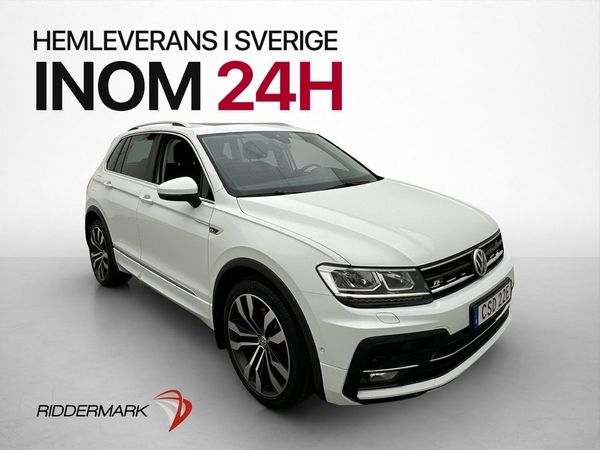 Volkswagen Tiguan 2.0 190hk 4M R-Line Pano Värm Kamera Drag - 2020