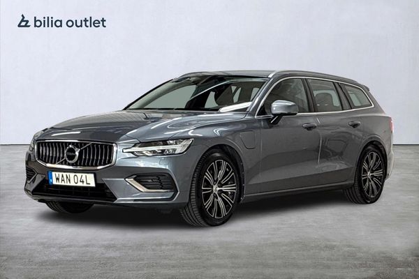 Volvo V60 Recharge T6 Ins Expr 340hk Drag Rattvärm P-värm PDC - 2021