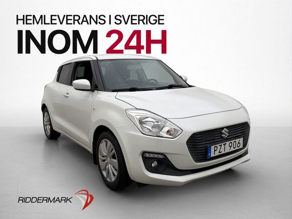 Suzuki Swift 1.2 90hk Kamera Adaptiv farthållare0,46l/mil - 2018