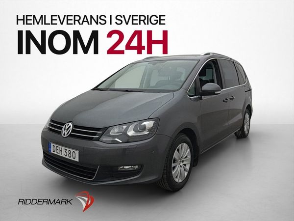Volkswagen Sharan 2.0 TDI Masters 7-Sits Värm Drag 1-Brukare - 2014