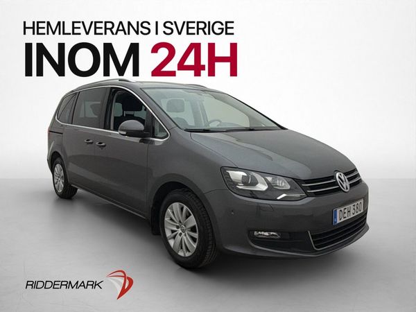 Volkswagen Sharan 2.0 TDI Masters 7-Sits Värm Drag 1-Brukare - 2014