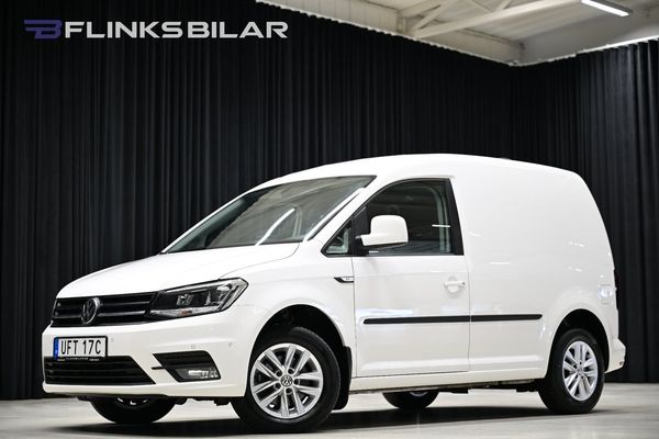 Volkswagen Caddy DSG 102HK Inredd|Girafflucka|Nedlackad|Premiumpkt|SeUtr - 2020