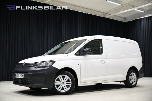 Volkswagen Caddy Maxi TDI DSG 122HK Drag|Värmare|Backkamera|EnÄgare|Leasbar - 2021