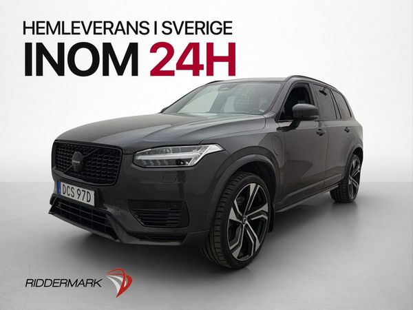 Volvo XC90 T8 AWD 456hk 7-sits Ultimate-Dark Pano HuD B&W - 2024