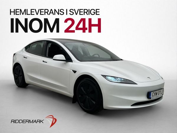 Tesla Model 3 Long Range AWD AP Pano Svensksåld MOMS - 2024