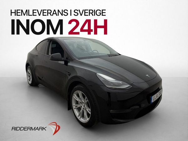 Tesla Model Y Long Range AWD 514hk Pano Dragkrok AutoP MOMS - 2023