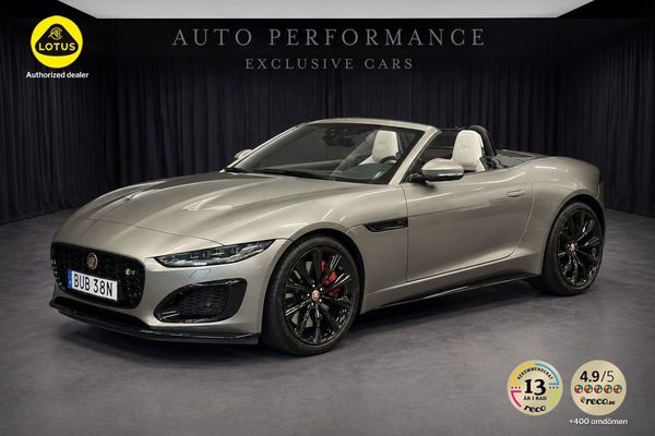 Jaguar F-Type R Cab V8 575hk / Hemleverans / - 2023