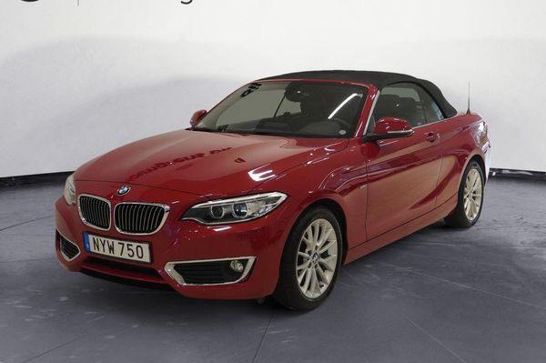 BMW 218 i Cabriolet Cab Luxury Line | Ränta 3,95% - 2016