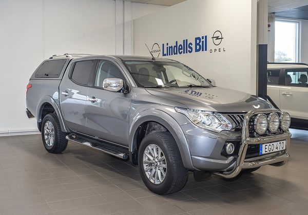 Mitsubishi L 200 Dubbelhytt 2.4 Di-D 181hk Kåpa, Drag - 2016