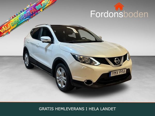 Nissan Qashqai 1.2 DIG-T XTRONIC-CVT N-Vision pano drag 360 1 ägare! - 2017