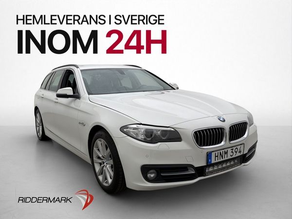 BMW 520 d xDrive Touring 190hk Sensorer Skinn Rattvärme Drag - 2017