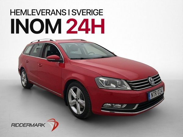 Volkswagen Passat 2.0 TDI 4M 170hk Dynaudio Skinn Sensorer - 2012