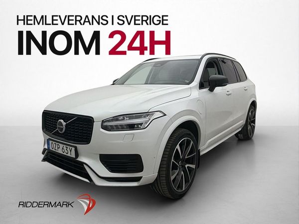 Volvo XC90 Recharge T8 AWD Ultimate Dark 7-Sits Pano H/K 360 - 2023