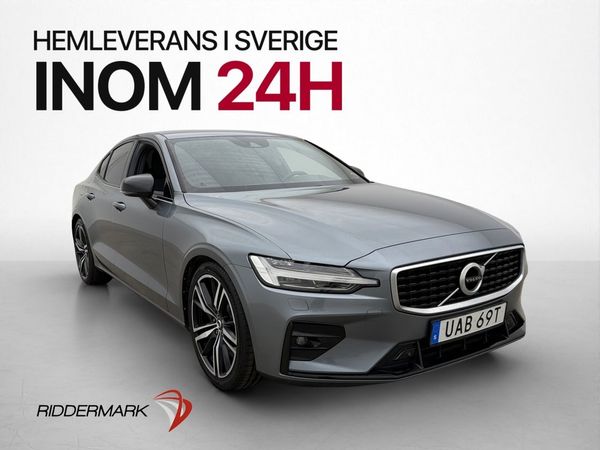 Volvo S60 T5 250hk R-Design VOC Värmare H/K Kamera CarPlay - 2019