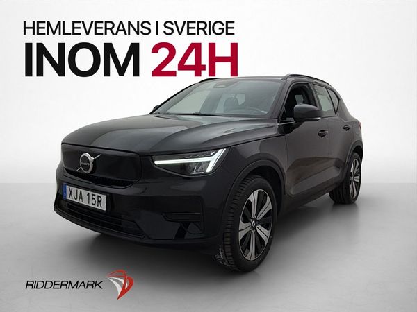 Volvo XC40 Recharge Twin Core Värmare Drag Kamera Navi MOMS - 2023