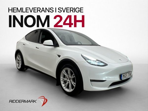 Tesla Model Y Long Range AWD Svensksåld Autopilot Dragkrok - 2023