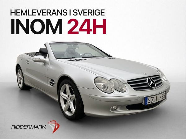 Mercedes SL500 306hk BOSE Navi Ventilerade Få brukare - 2002