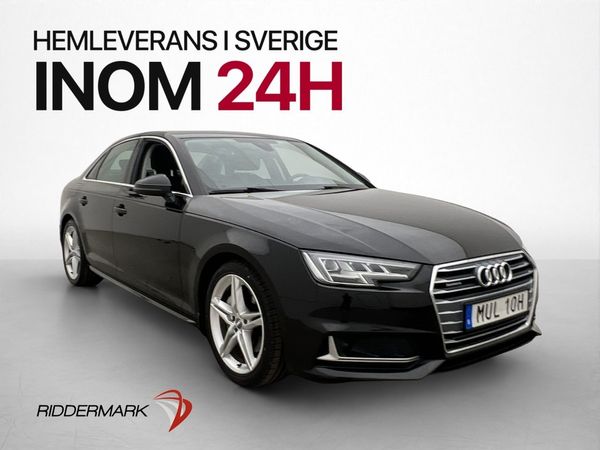 Audi A4 40 TDI 190hk Quattro Proline Värmare Dragkrok - 2019