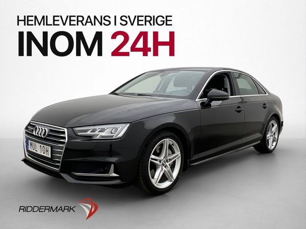 Audi A4 40 TDI 190hk Quattro Värmare Drag 0,52l/miö ISOFIX - 2019