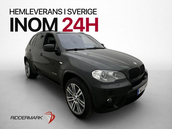 BMW X5 xDrive40d 306hk M Sport Värmare Drag Navi ISOFIX Skin - 2013