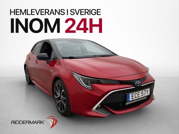 Toyota Corolla Hybrid Executive Halvskinn HUD Kamera Navi - 2019