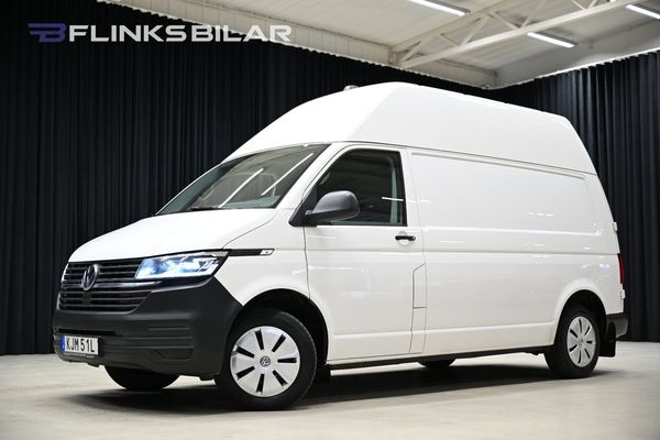 Volkswagen Transporter 4Motion DSG 150HK L2 Högtak|LED|Drag|Värmare|Leasbar - 2022
