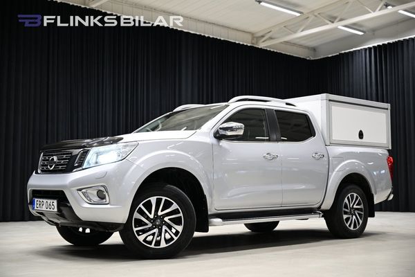 Nissan Navara 190HK Automat|Tekna|Kåpa|Drag|360° |Taklucka|Leasbar - 2017