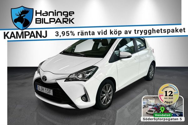Toyota Yaris 5-DR 1.5 ACTIVE SUPERDEAL 3.95% / B-KAM / LÅGMILAD - 2019