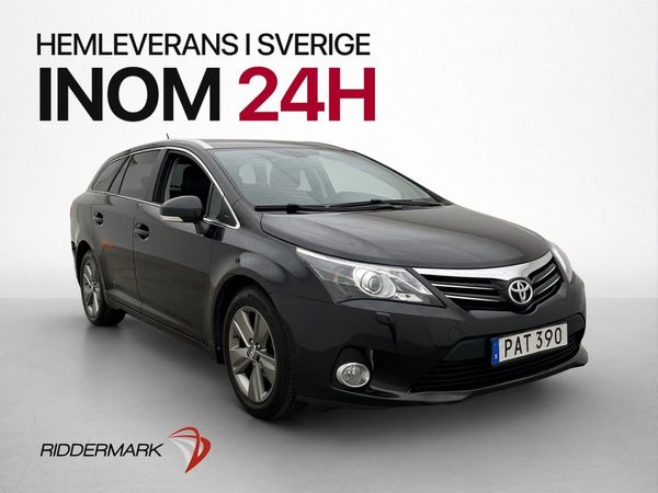 Toyota Avensis Editn 50 Halvskinn Kamera Bluetooth 0,46l/Mil - 2014