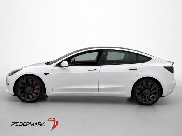 Tesla Model 3 Performance Autopilot Värmepump Pano 513hk - 2022