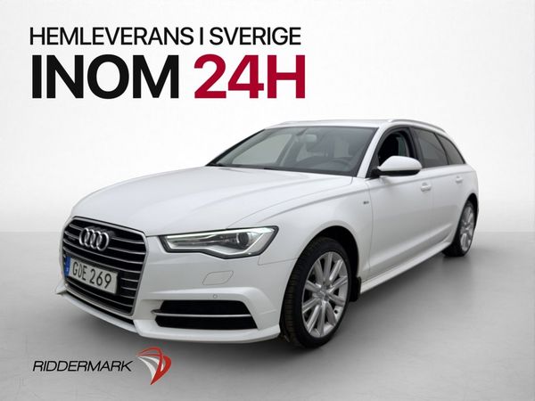 Audi A6 Avant Q 190hk S-Line P-Sensorer Farthållare 0,5l/mil - 2016