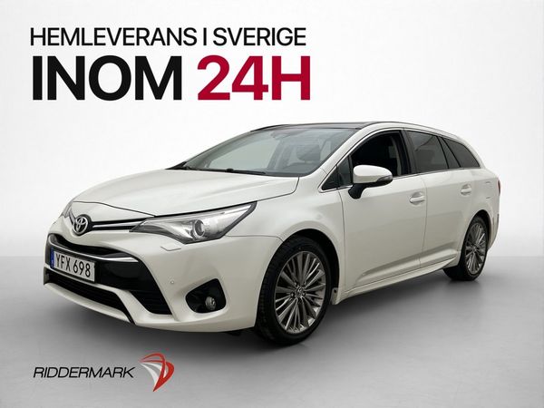 Toyota Avensis Executive Pano M&K-Värmare Kamera Skinn Drag - 2016