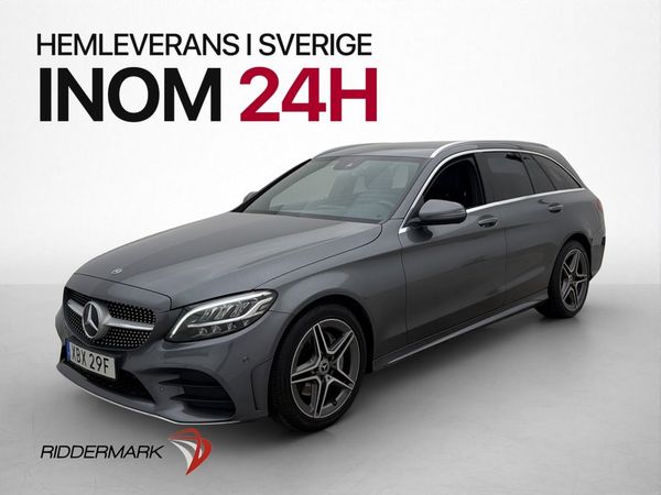 Mercedes C220 T d 4M 194hk AMG Kamera Navi Dragkrok - 2019