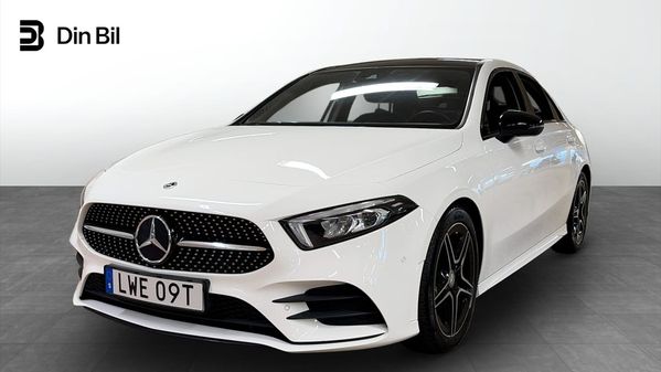 Mercedes A200 Sedan 7G-DCT 163hk/AMG Line/Taklucka/S+V-hjul - 2021