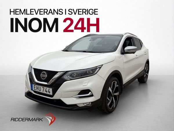 Nissan Qashqai 1.2 DIG-T Tekna+ Pano 360° Skinn M-Värm Bose - 2018