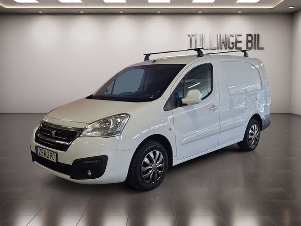 Peugeot Partner 1.6 BlueHDi L2 Lång Drag PDC Värmare Kamrem bytt - 2017