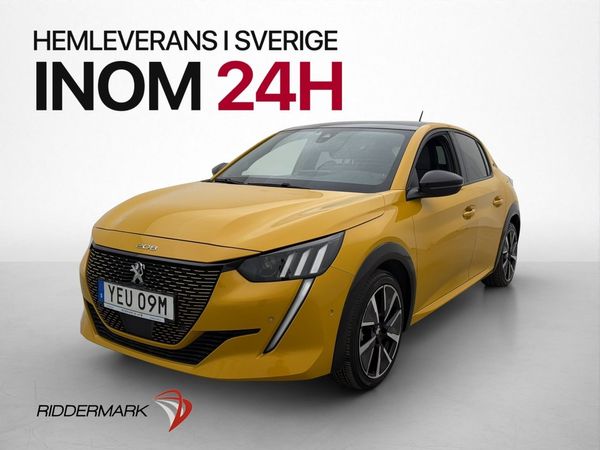 Peugeot e-208 136hk GT Kamera Navi Halvskinn Farthållare - 2020
