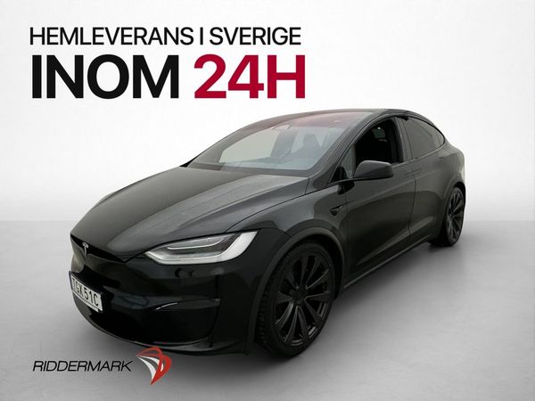 Tesla Model X 7 Sits Luftfjäd Autopilot Drag Värmepump MOMS - 2023