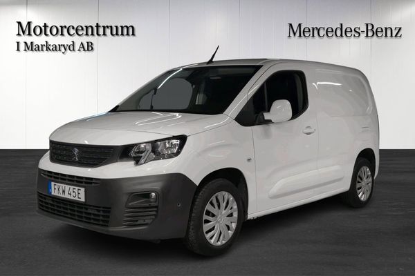 Peugeot Partner 1.5 Euro 6 Ny kamrem! Utökad last - 2019