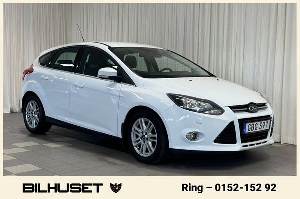 Ford Focus 1.0 EcoBoost Titanium Bluetooth B-sensorer - 2014