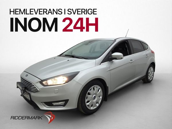 Ford Focus 1.0 100hk Titanium Farthållare Kamera Bluetooth - 2016