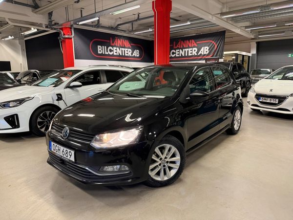 Volkswagen Polo 1.2 TSI Automat 2 ägare Ny servad Bluetooth Euro 6 - 2017
