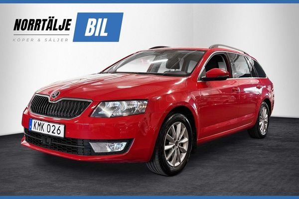 Skoda Octavia KOMBI 1.6 110HK 4x4 AMBITION DRAG VÄRMARE PDC BLUETOOTH - 2016