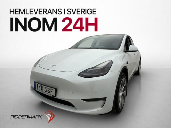 Tesla Model Y Long Range AWD Värmepump Dragkrok En-Brukare - 2021