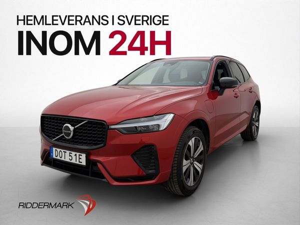 Volvo XC60 Recharge T6 AWD Plus Dark Pano Drag Värmare Skinn - 2024