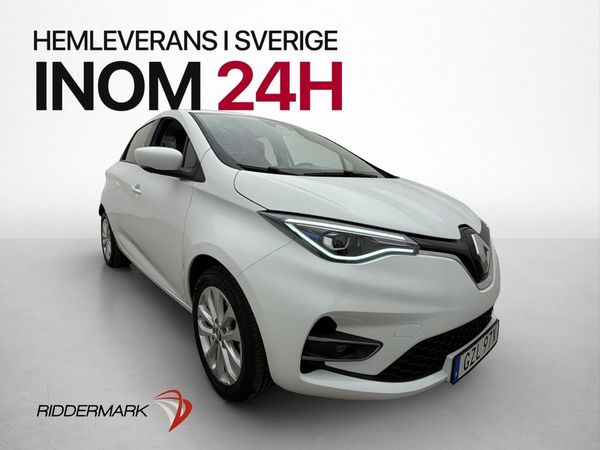 Renault Zoe R110 52 kWh 109hk FRIKÖPT BATTERI Navi Rattvärme - 2022