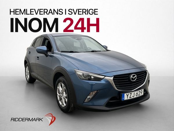 Mazda CX-3 2.0 SKYACTIV-G 120hk M&K-Värmare Navi P-Sensorer - 2017