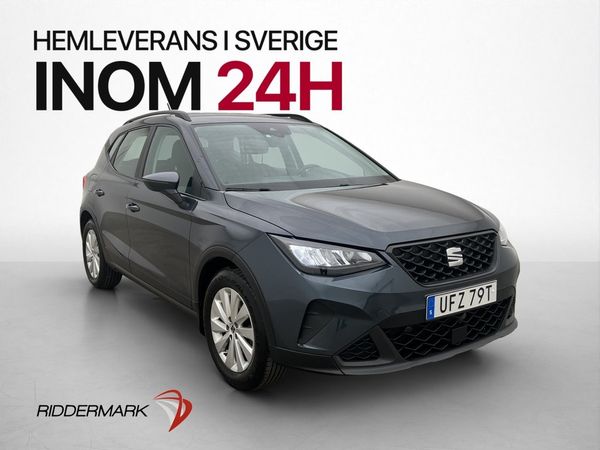 Seat Arona TSI 95hk Style M/K-Värm Sensorer CarPlay Farthåll - 2022